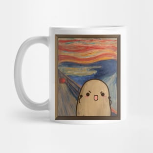 The Cute Potato Scream Artwork Mug